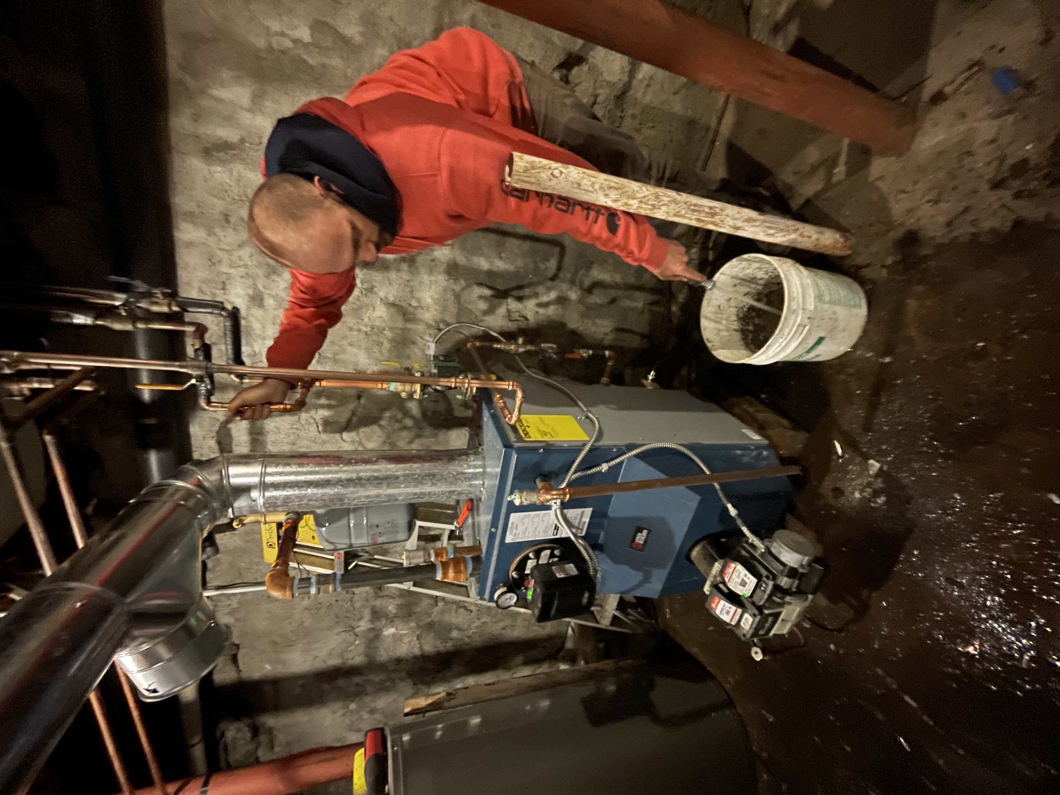 image of Colin working
