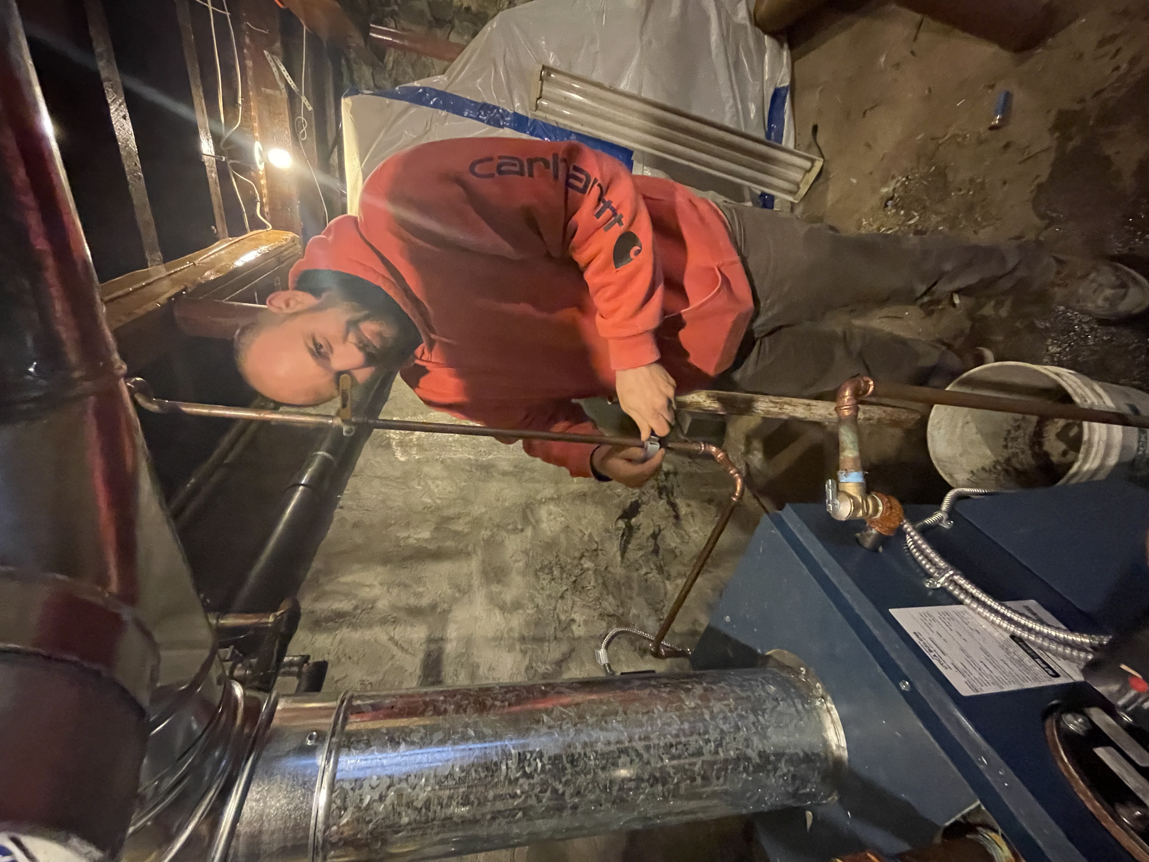 image of Colin working